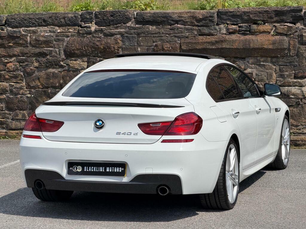 BMW 6 Series Gran Coupe Saloon 3.0 640D M Sport Euro 5 Ss 201 Black #7