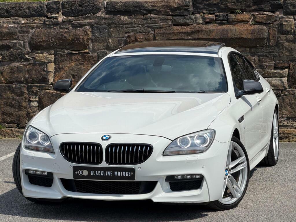 BMW 6 Series Gran Coupe 3.0 640D M Sport Euro 5 S S White #3