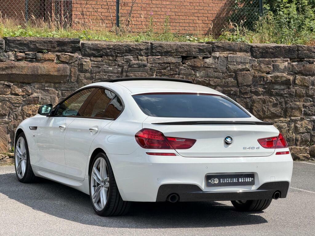 BMW 6 Series Gran Coupe 3.0 640D M Sport Euro 5 S S White #5