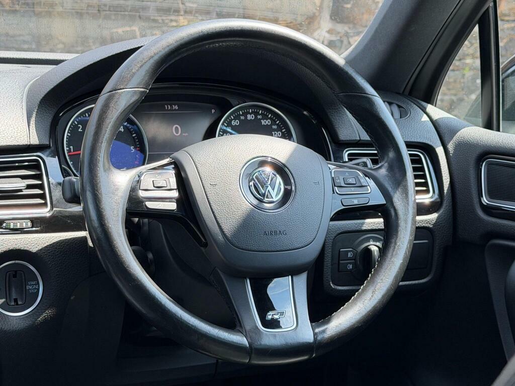 Volkswagen Touareg 3.0 Tdi V6 Bluemotion Tech R-line Suv T White #24