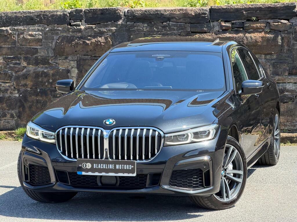 BMW 7 Series 3.0 740Ld M Sport Saloon Black #6