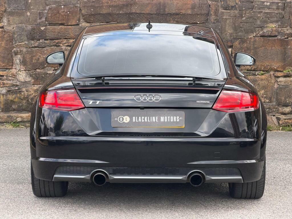 Audi TT 2.0 Tfsi S Line S Tronic Quattro Euro 6 S S Black #6