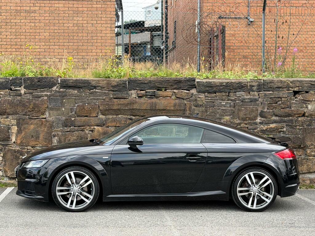 Audi TT 2.0 Tfsi S Line S Tronic Quattro Euro 6 S S Black #4