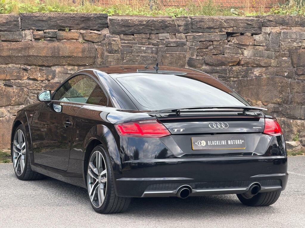 Audi TT 2.0 Tfsi S Line S Tronic Quattro Euro 6 S S Black #5