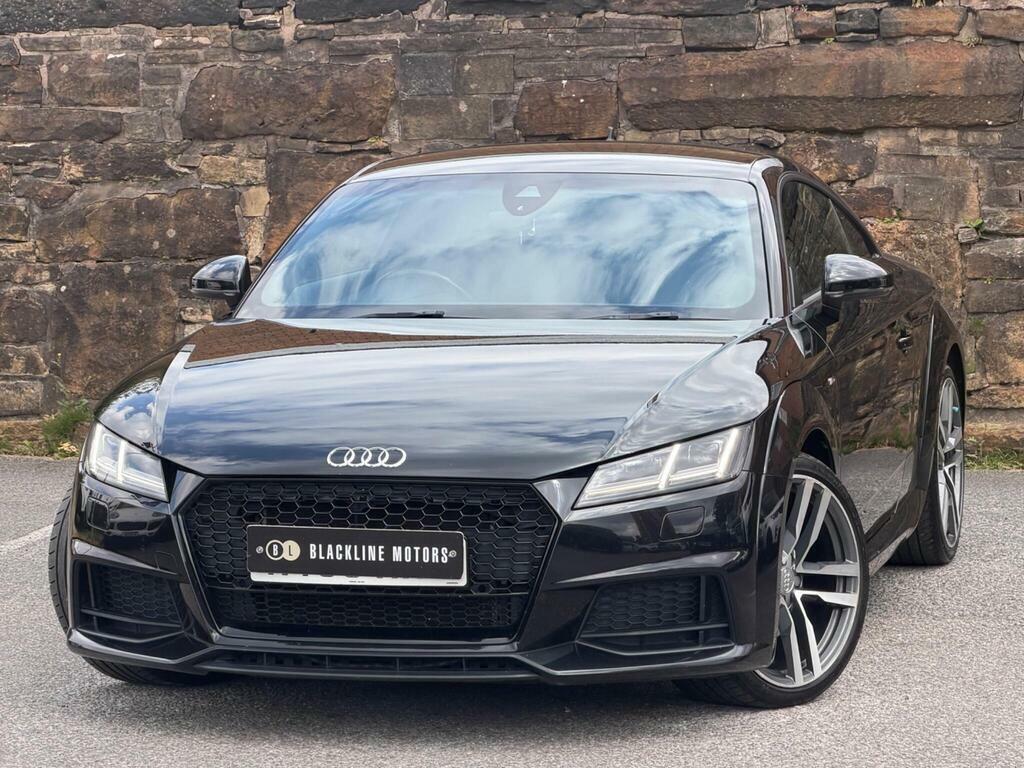 Audi TT 2.0 Tfsi S Line S Tronic Quattro Euro 6 S S Black #3