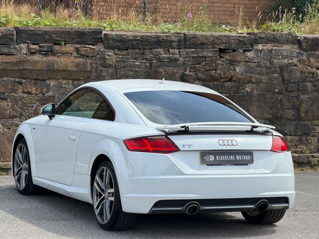 Audi TT 2.0 Tfsi S Line S Tronic Euro 6 S S White #6