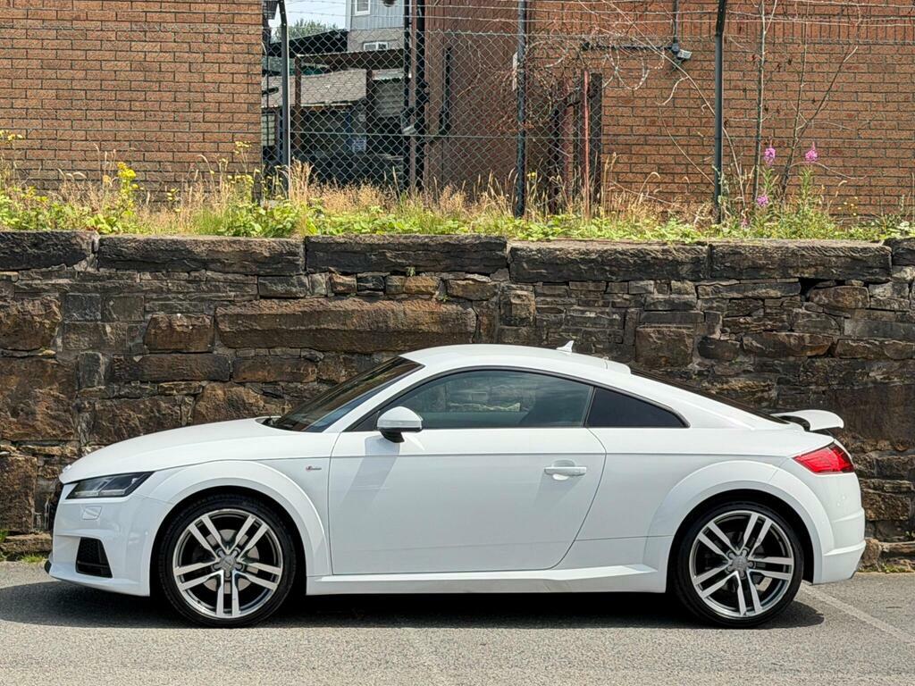 Audi TT 2.0 Tfsi S Line S Tronic Euro 6 S S White #4