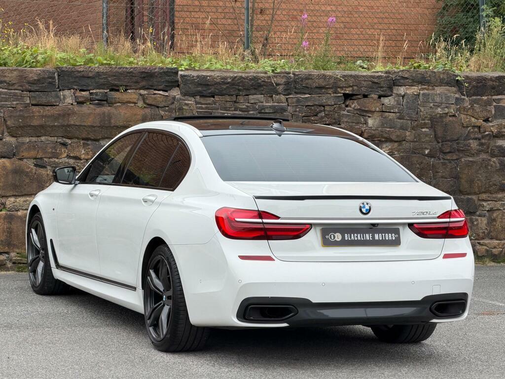 BMW 7 Series 3.0 730Ld M Sport Euro 6 S S White #5