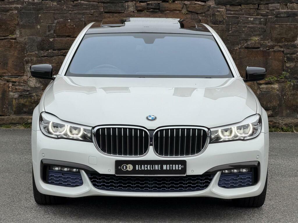 BMW 7 Series 3.0 730Ld M Sport Euro 6 S S White #2