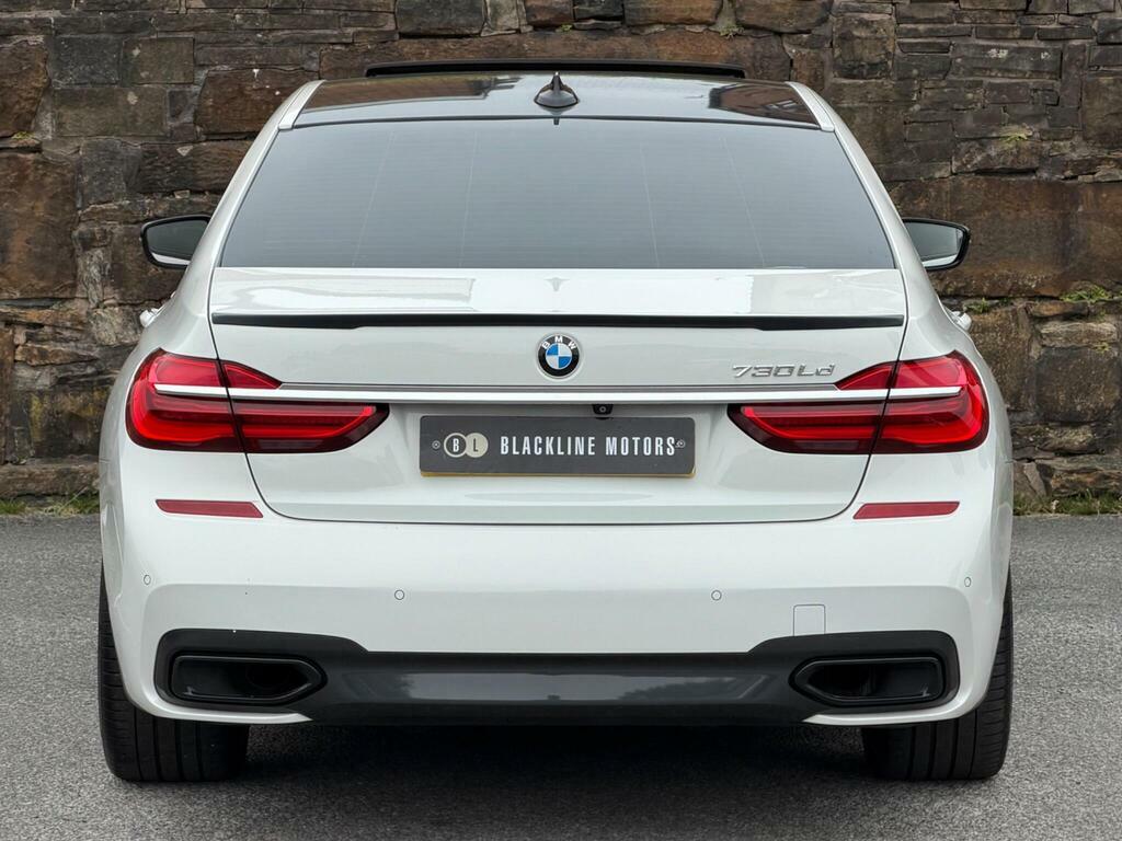 BMW 7 Series 3.0 730Ld M Sport Euro 6 S S White #6