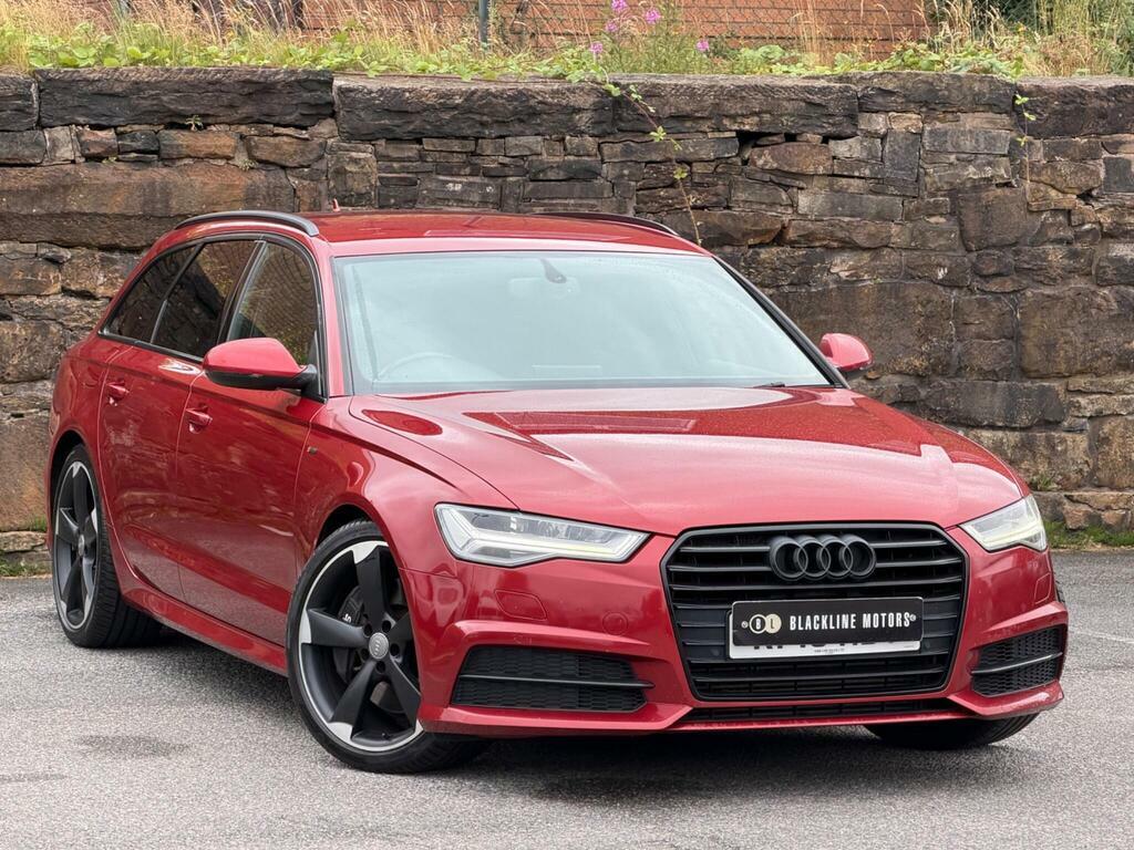 Audi A6 Avant 3.0 Bitdi V6 Black Edition Tiptronic Quattro Euro Red