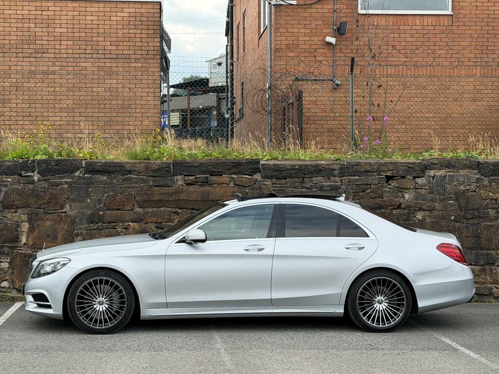 Mercedes-Benz S Class 3.0 S350d V6 Amg Line Executive G-tronic Euro 6 Silver #4