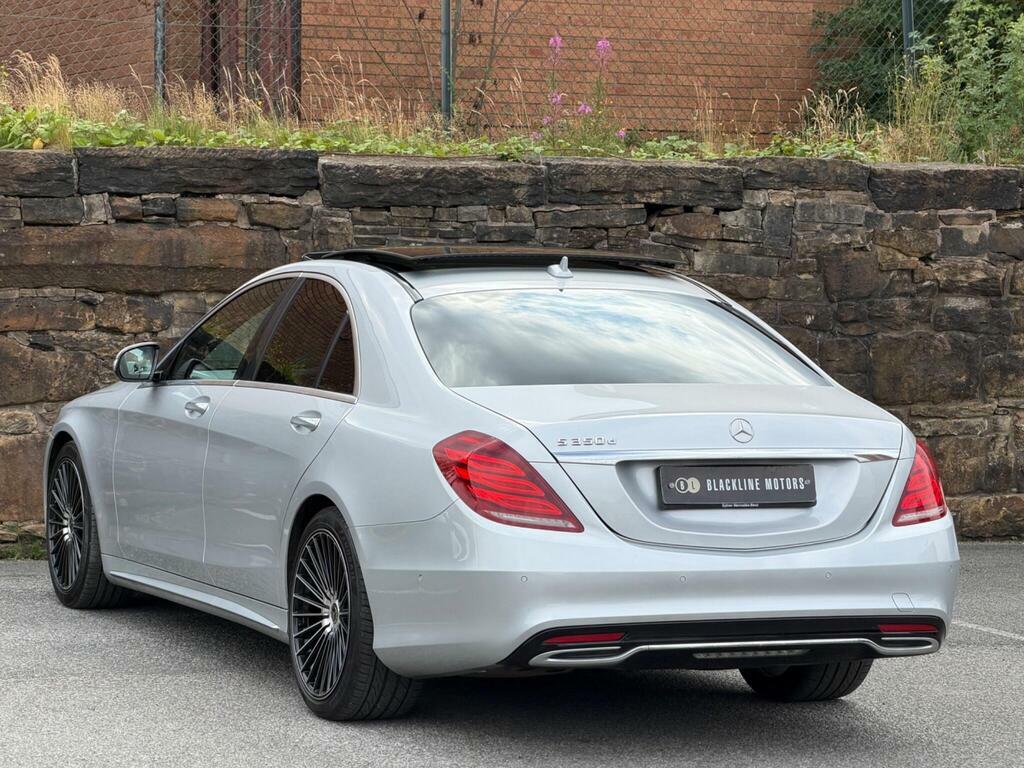 Mercedes-Benz S Class 3.0 S350d V6 Amg Line Executive G-tronic Euro 6 Silver #5