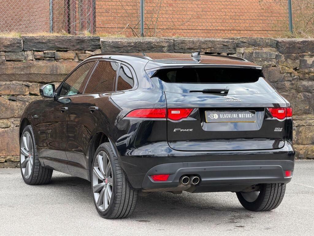 Jaguar F-Pace 2.0 D180 R-sport Awd Euro 6 S S Black #5