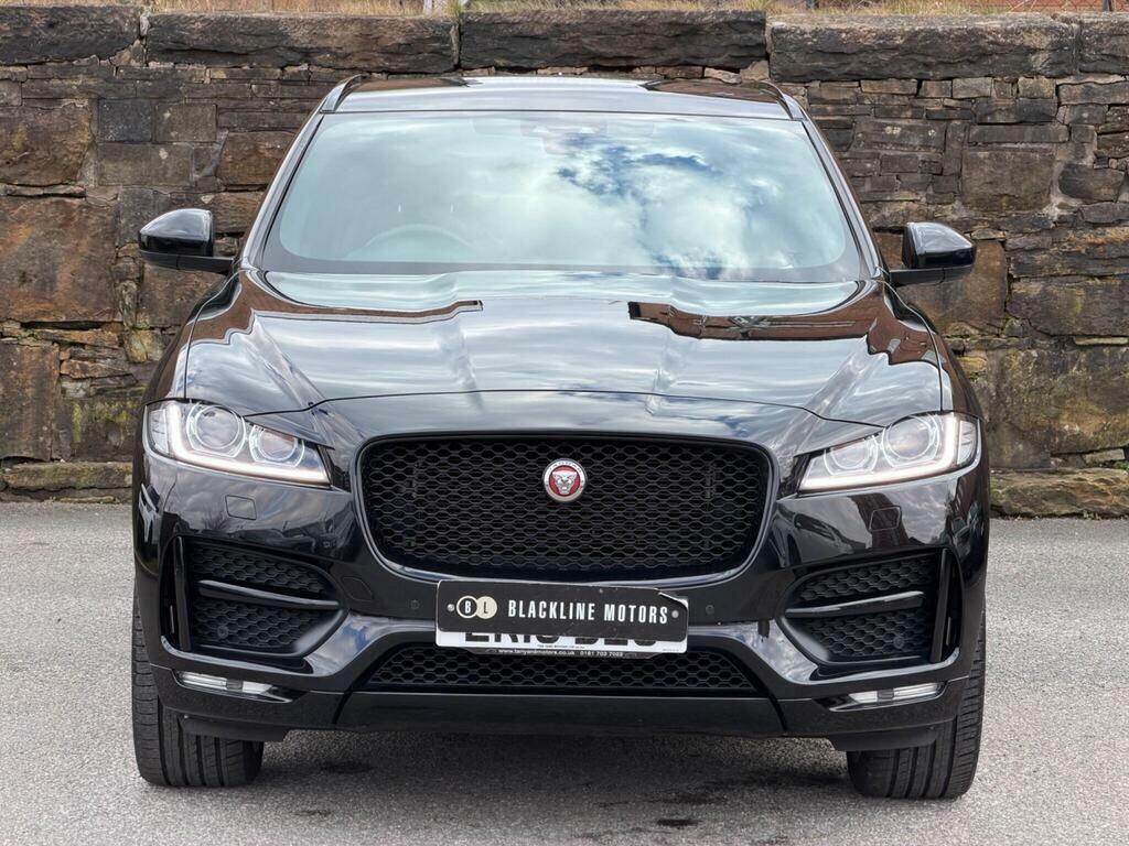 Jaguar F-Pace 2.0 D180 R-sport Awd Euro 6 S S Black #2