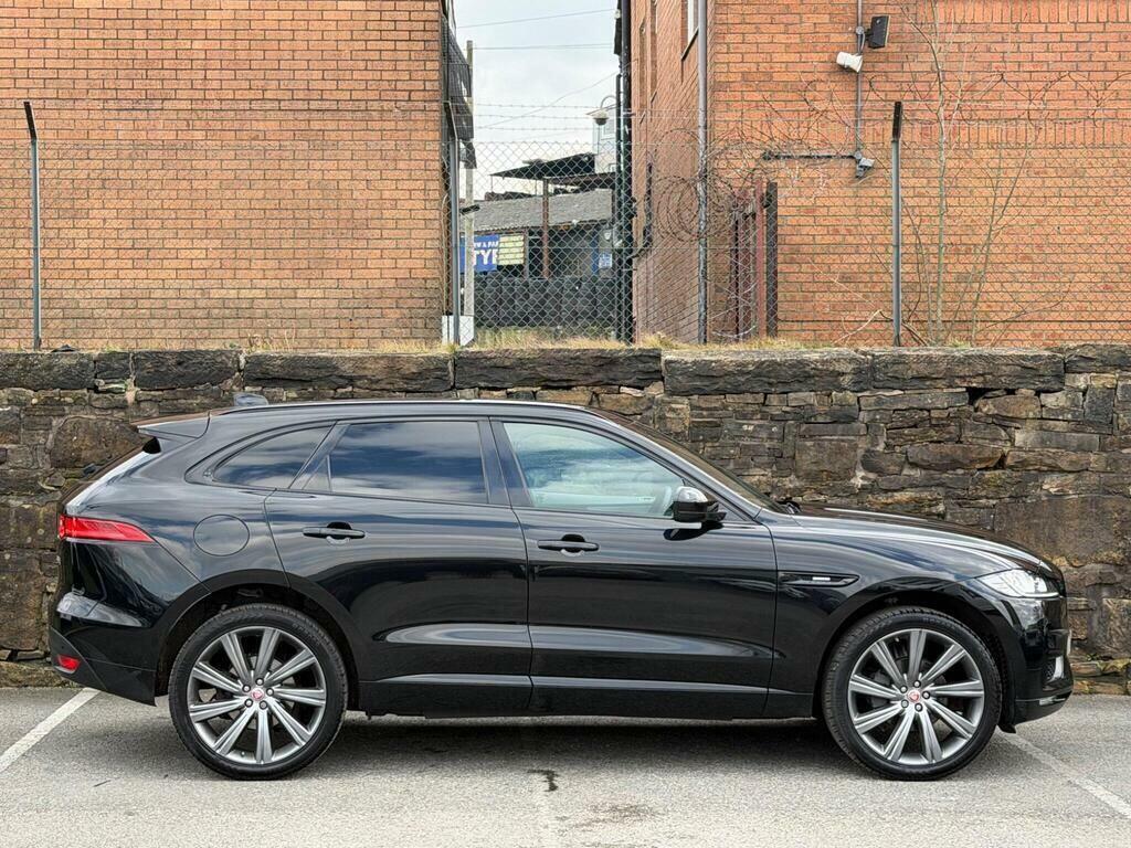 Jaguar F-Pace Suv 3.0 D300 V6 S Awd Euro 6 Ss 2018 Black #8