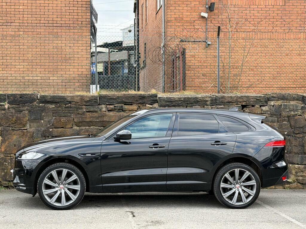 Jaguar F-Pace 2.0 D180 R-sport Awd Euro 6 S S Black #4
