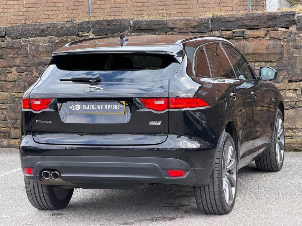 Jaguar F-Pace 2.0 D180 R-sport Awd Euro 6 S S Black #6