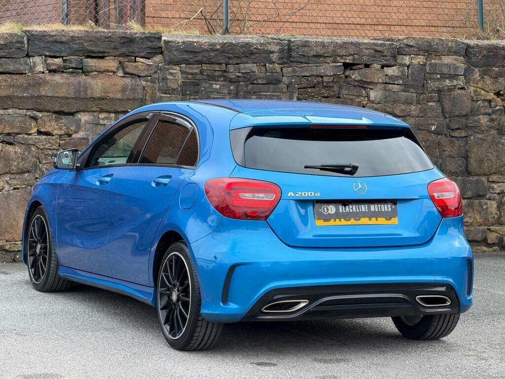 Mercedes-Benz A Class 2.1 A200d Amg Line Executive Euro 6 Ss Blue #4