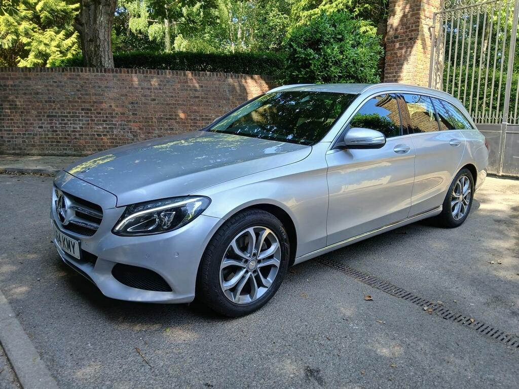 Mercedes-Benz C Class C200 Sport Estate Ulez Compl MJ64KMY Silver #5