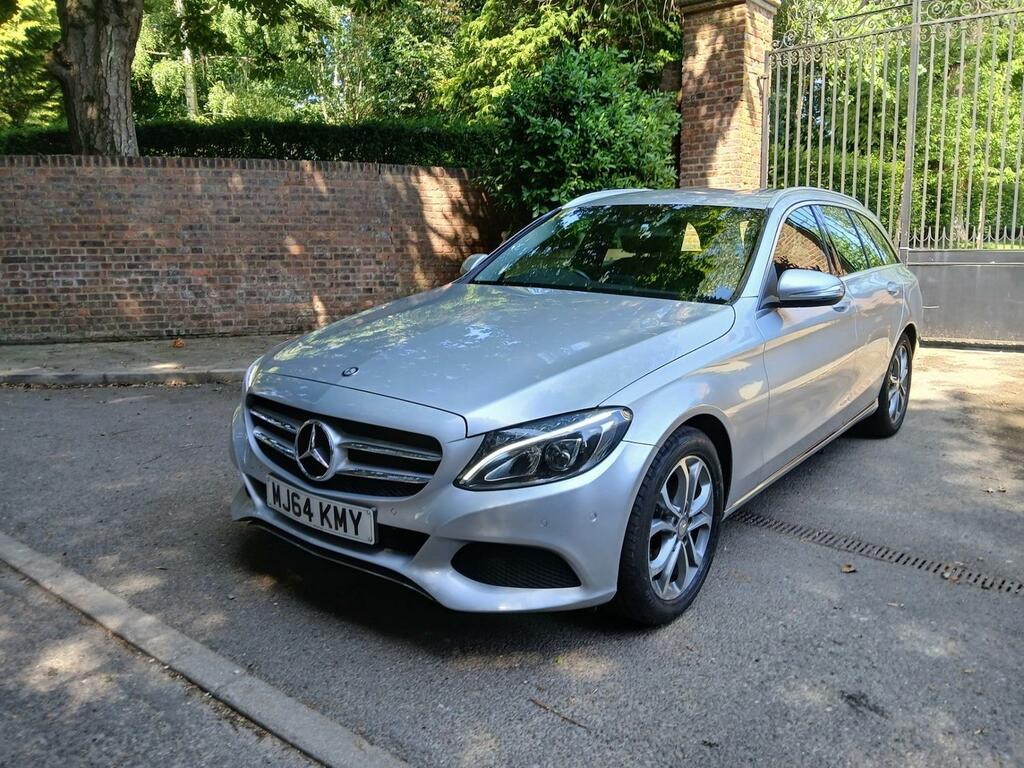 Mercedes-Benz C Class C200 Sport Estate Ulez Compl MJ64KMY Silver #4