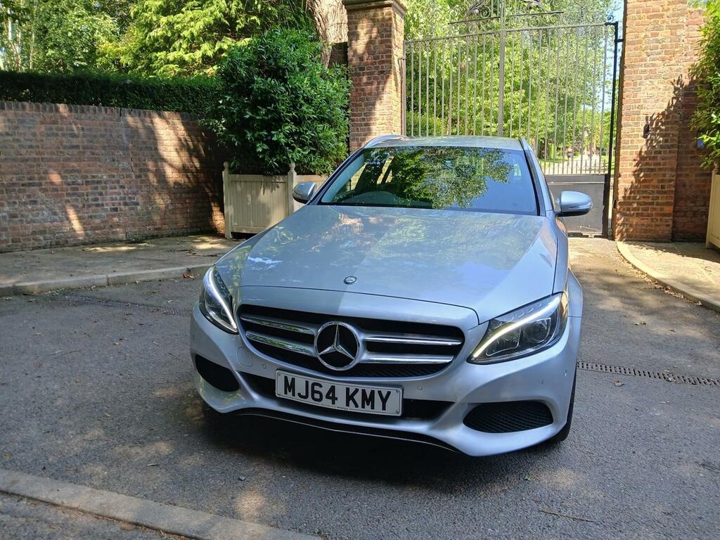 Mercedes-Benz C Class C200 Sport Estate Ulez Compl MJ64KMY Silver #3