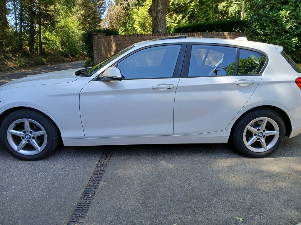 BMW 1 Series 116D Se Navigation Ulez Compliant OE66FHP White #6