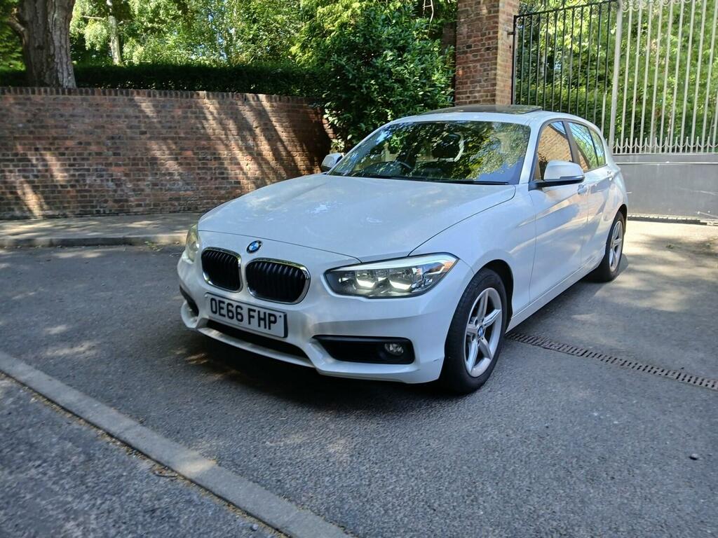 BMW 1 Series 116D Se Navigation Ulez Compliant OE66FHP White #3