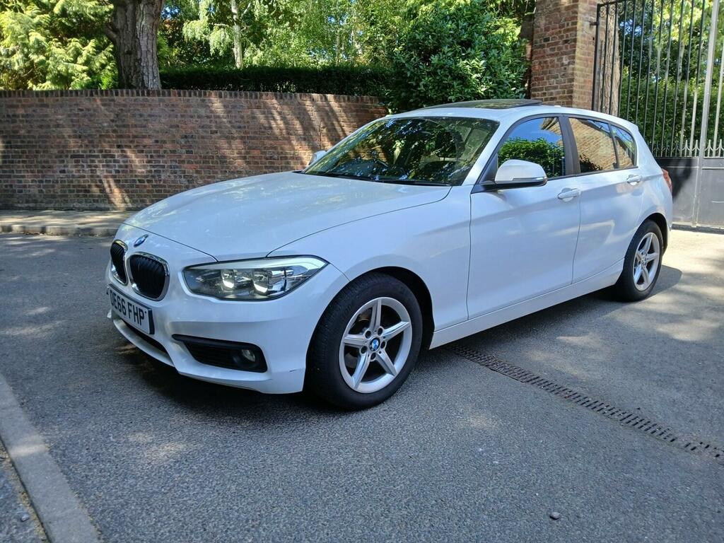 BMW 1 Series 116D Se Navigation Ulez Compliant OE66FHP White #4