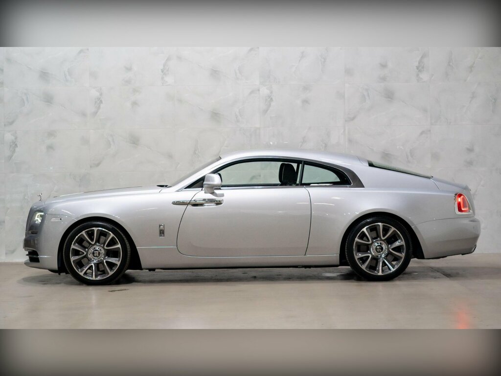 Rolls-Royce Wraith 6.6 V12 Coupe Euro 6 624 Bhp Silver #4