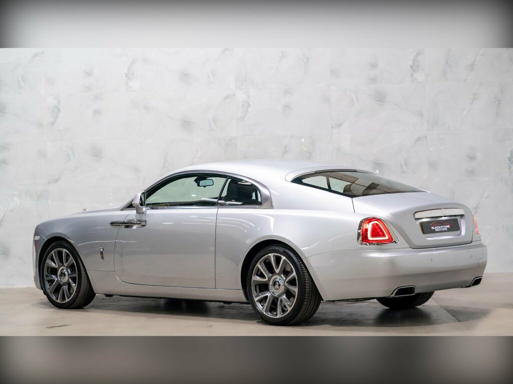 Rolls-Royce Wraith 6.6 V12 Coupe Euro 6 624 Bhp Silver #5