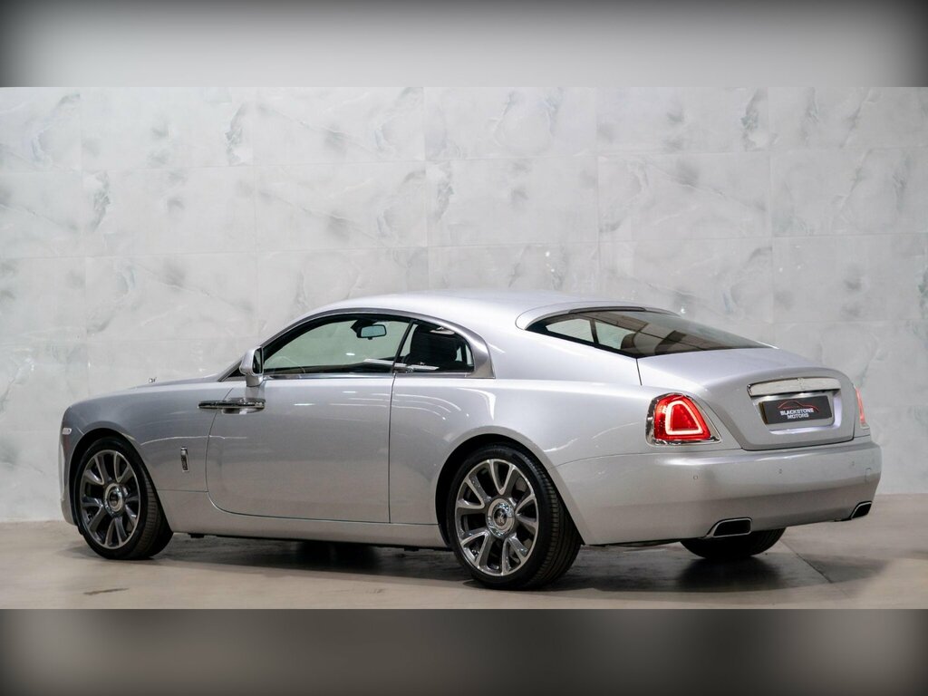 Rolls-Royce Wraith 6.6 V12 Coupe Euro 6 624 Bhp Silver #5