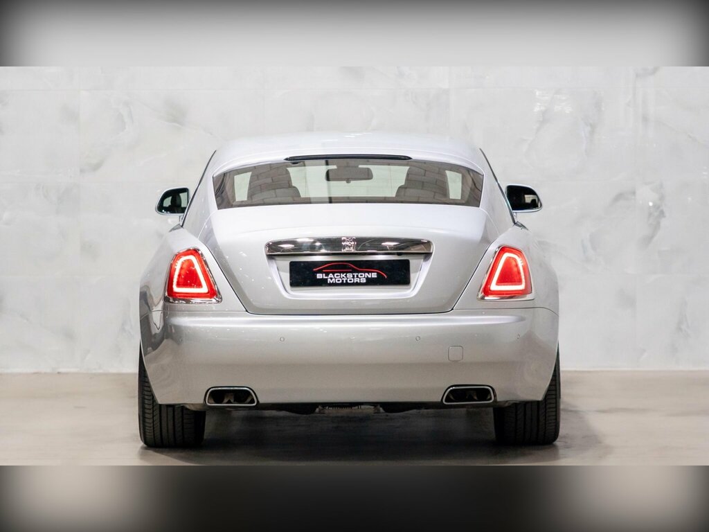 Rolls-Royce Wraith 6.6 V12 Coupe Euro 6 624 Bhp Silver #6