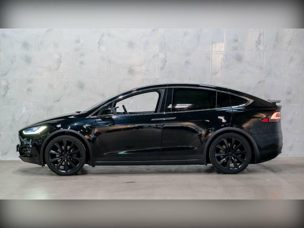 Tesla Model X 75D Dual Motor 4Wde Black #4