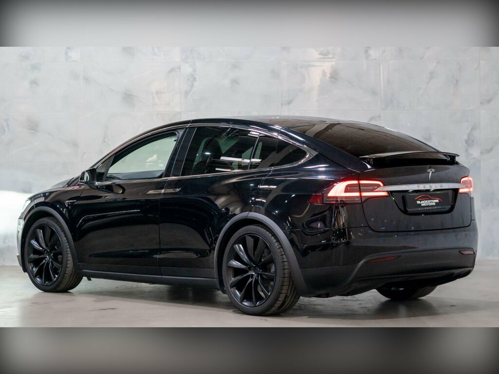 Tesla Model X 75D Dual Motor 4Wde Black #5