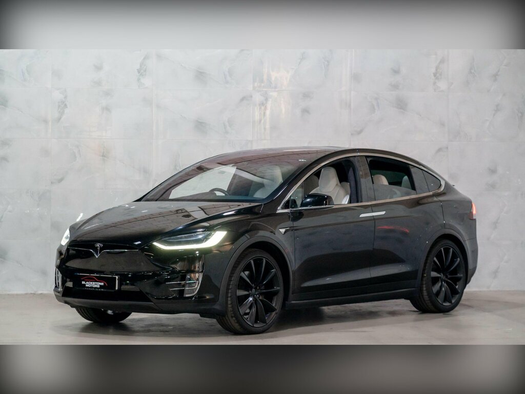 Tesla Model X 75D Dual Motor 4Wde Black #3