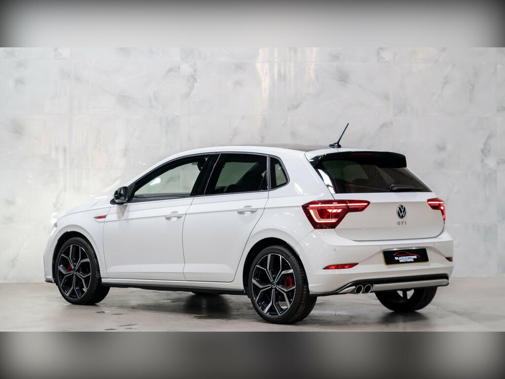 Volkswagen Polo 2.0 Tsi Gti Dsg Euro 6 Ss White #4