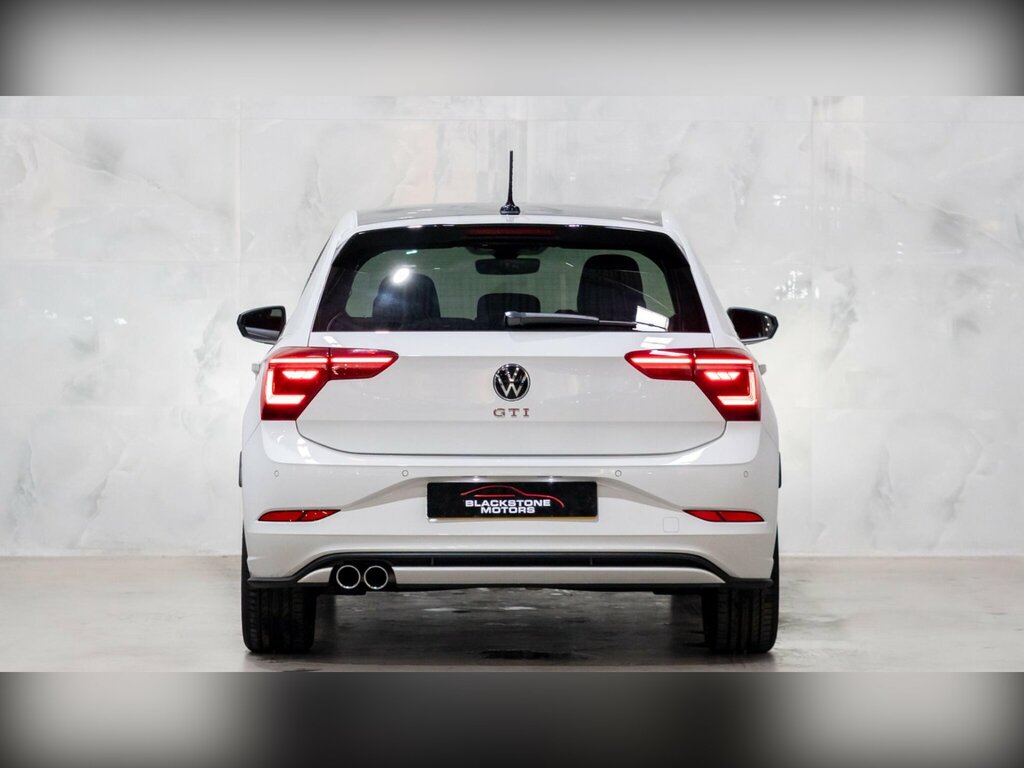 Volkswagen Polo 2.0 Tsi Gti Dsg Euro 6 Ss White #5