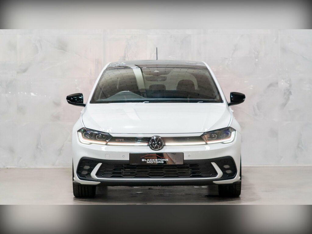 Volkswagen Polo 2.0 Tsi Gti Dsg Euro 6 Ss White #2