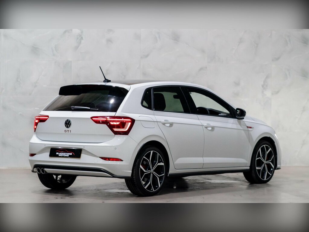 Volkswagen Polo 2.0 Tsi Gti Dsg Euro 6 Ss White #6