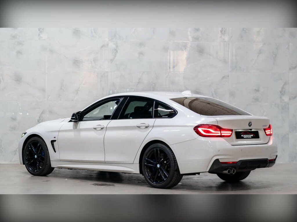 BMW 4 Series Gran Coupe 2.0 420I Gpf M Sport Euro 6 Ss White #4