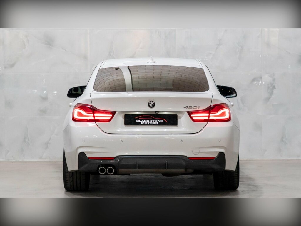 BMW 4 Series Gran Coupe 2.0 420I Gpf M Sport Euro 6 Ss White #6