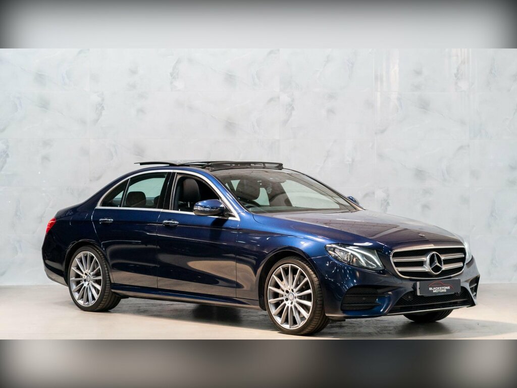 Mercedes-Benz E Class 3.0 E350d V6 Amg Line Premium G-tronic Euro 6 Blue