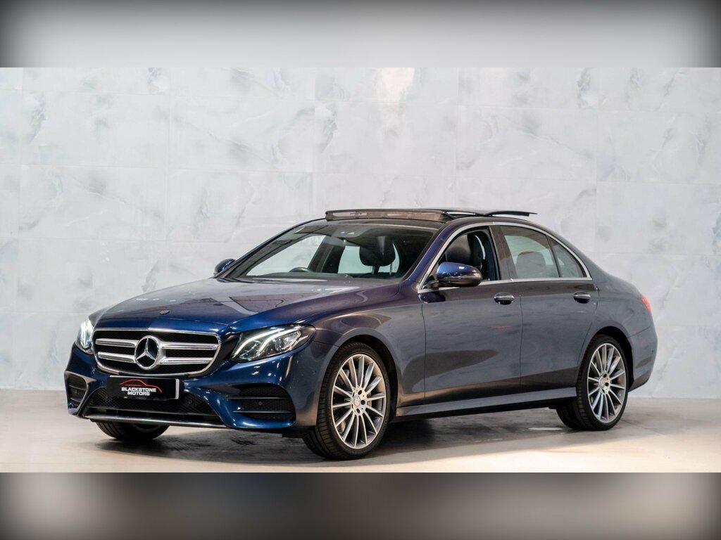 Mercedes-Benz E Class 3.0 E350d V6 Amg Line Premium G-tronic Euro 6 Blue #4