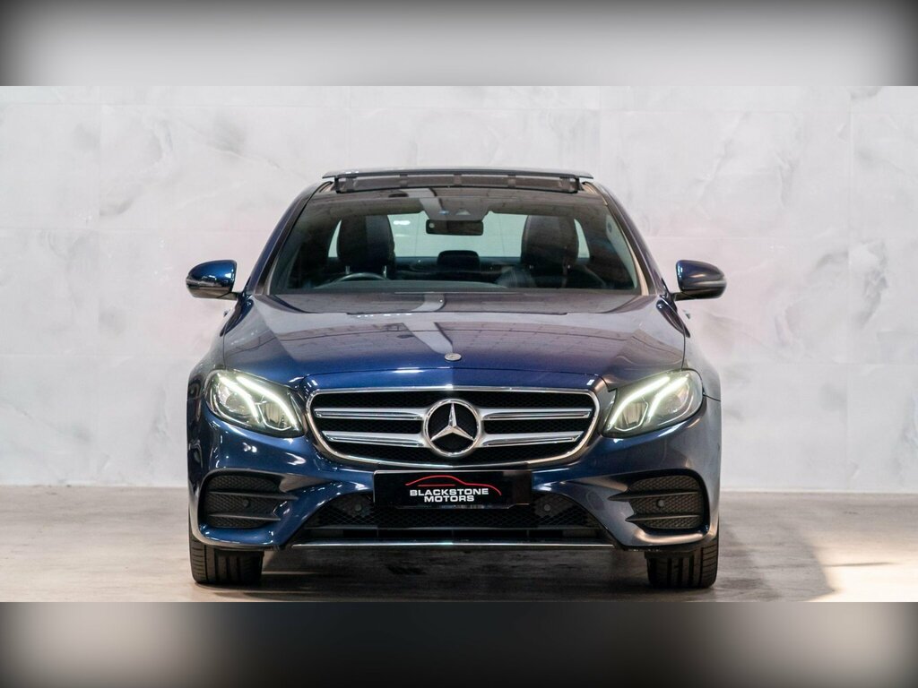 Mercedes-Benz E Class 3.0 E350d V6 Amg Line Premium G-tronic Euro 6 Blue #3