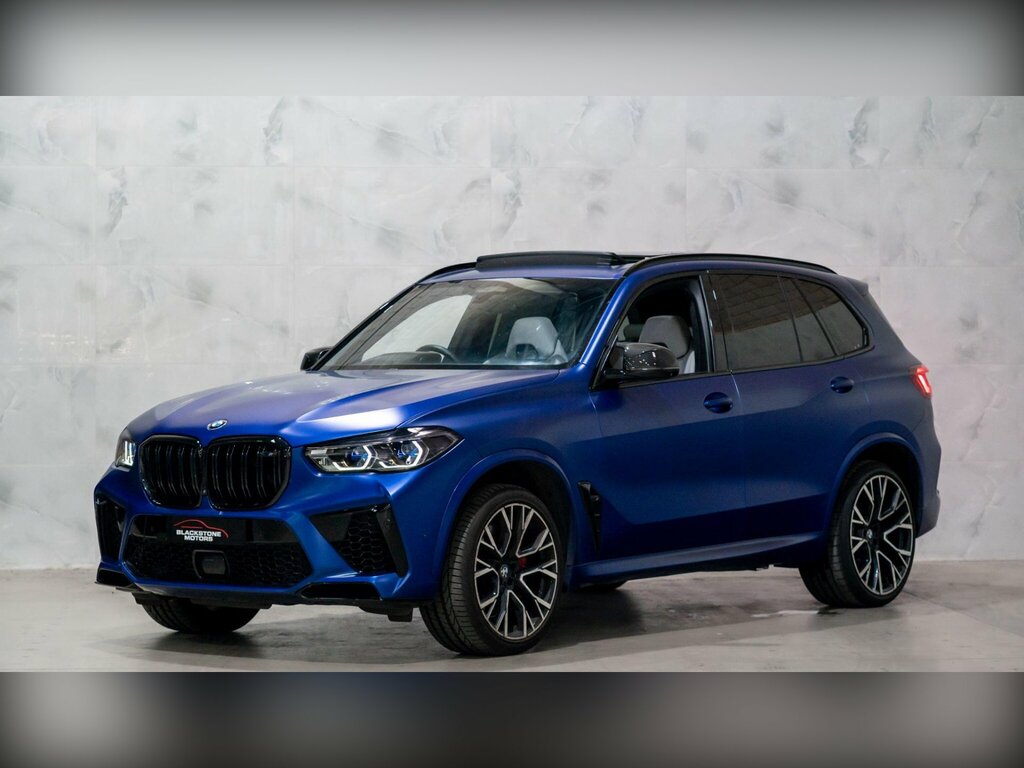 BMW X5 M 4.4I V8 Competition Xdrive Euro 6 Ss Blue #3
