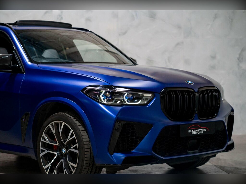 BMW X5 M 4.4I V8 Competition Xdrive Euro 6 Ss Blue #5