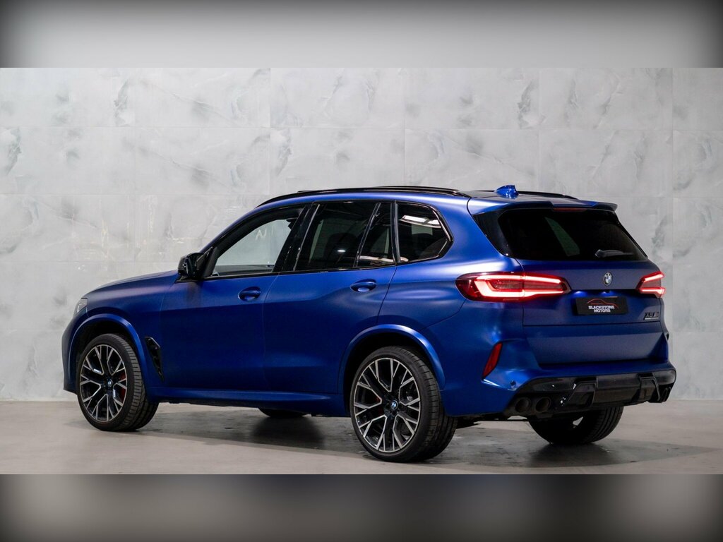 BMW X5 M 4.4I V8 Competition Xdrive Euro 6 Ss Blue #4