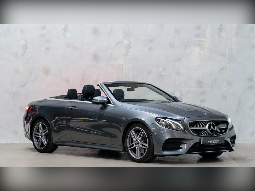 Mercedes-Benz E Class 2.0 E220d Amg Line Cabriolet G-tronic Euro 6 Ss Grey