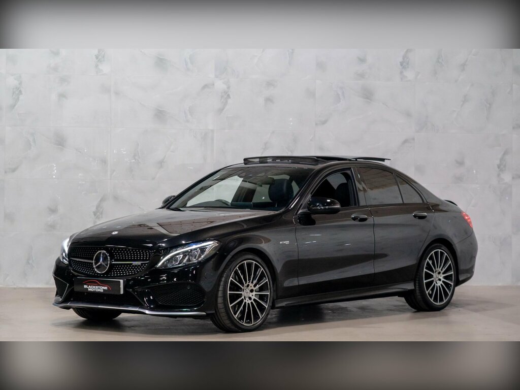 Mercedes-Benz C Class 3.0 C43 V6 Amg Premium Plus G-tronic 4Matic Eur Black #3